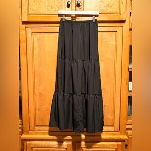 Black Maxi Skirt